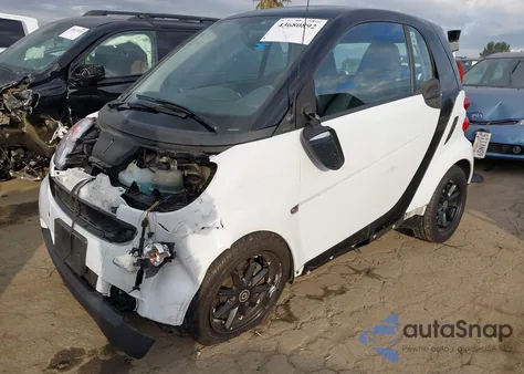 2008 Smart Fortwo Passion/Pure from USA, damaged, VIN WMEEJ31X88K122977